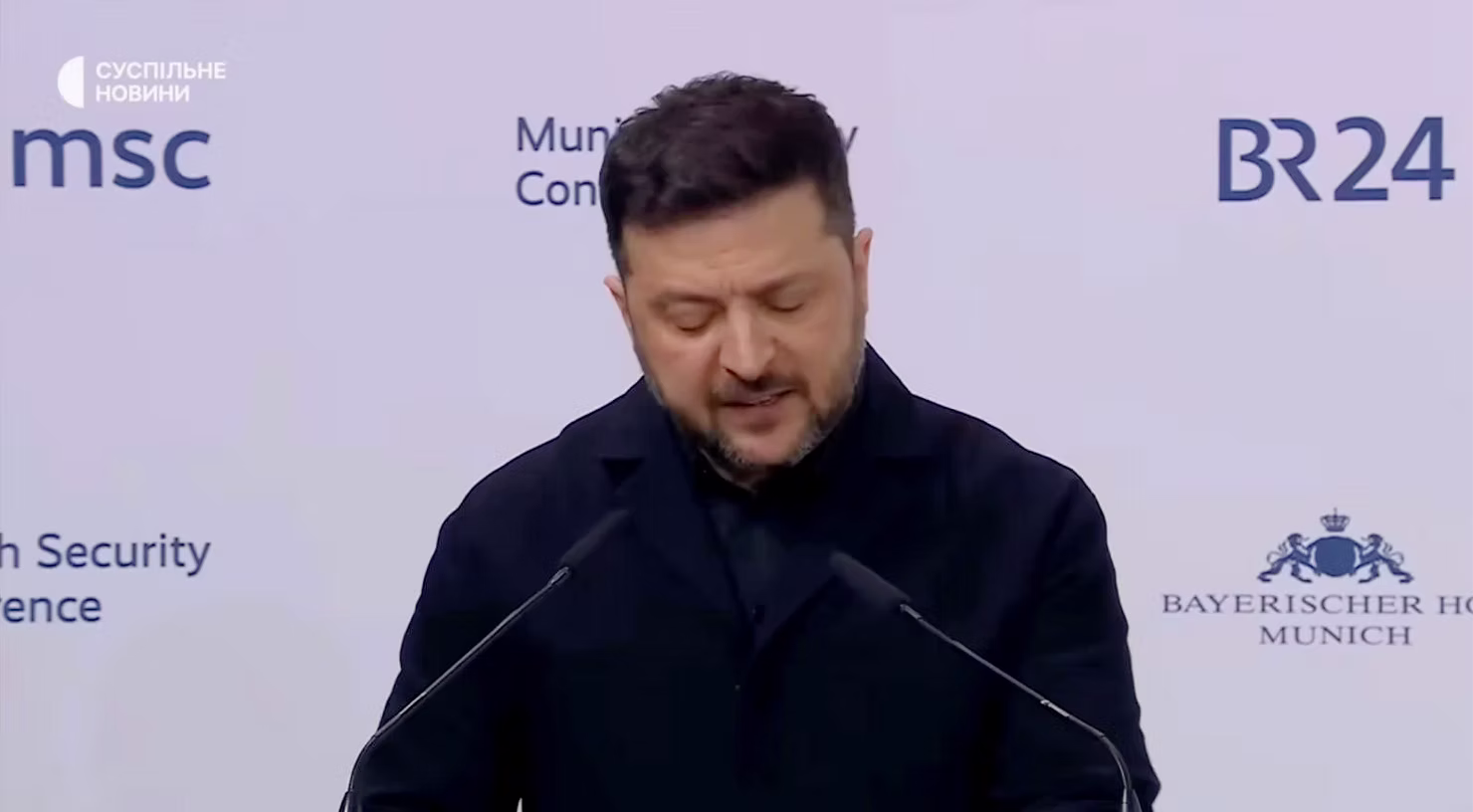 Виступ президента Зеленського на Мюнхенській конференції з безпеки. Ключові уривки.