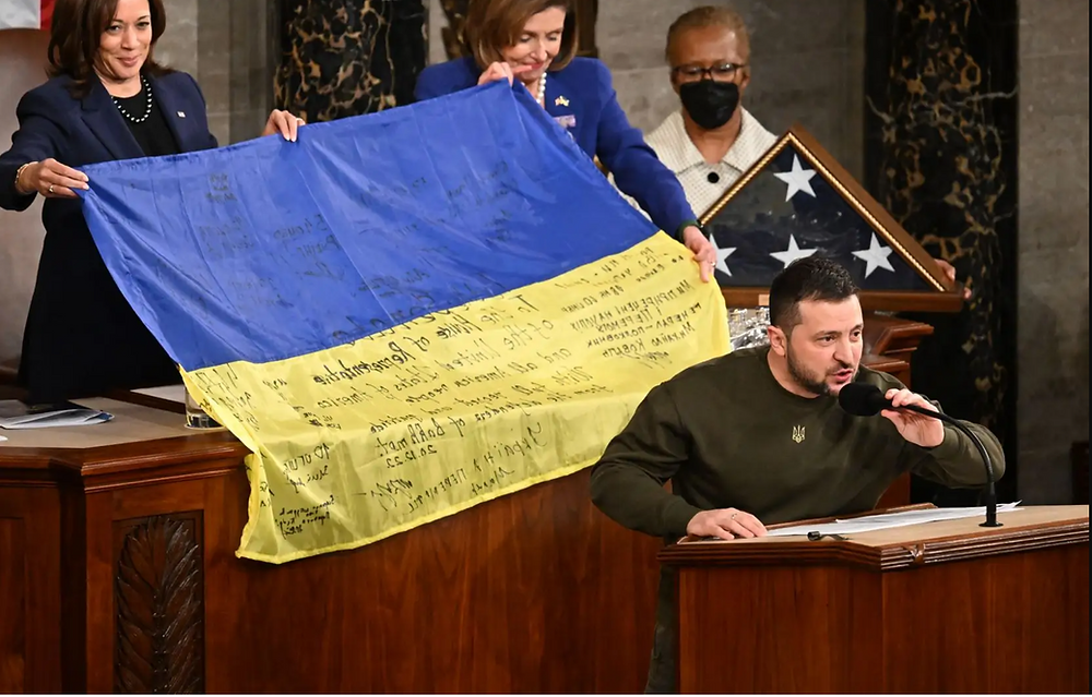 Виступ Президента Зеленського на засіданні Конгресу США